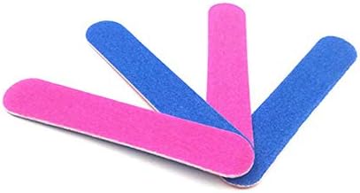 Small Nail Files Bulk, 100 Pcs Disposable Double Sided Emery Boards Travel Size for Men, Women, Kids (3.3 Inch)