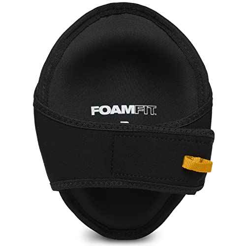 ToughBuilt - FoamFit ¢â Non-Marring Knee Pads - Heavy Duty, Ergonomic Support and Adjustable Staps for a Comfortable Fit - (TB-KP-203R)