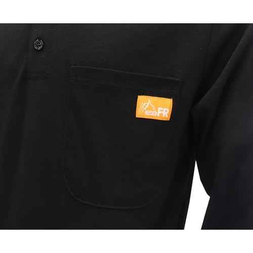 Titicaca FR Shirts for Men 5.5OZ Light Weight for Summer Flame Resistant Henley Shirts