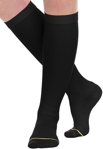 Made in USA - T.E.D. Anti Embolism Compression Socks for Women and Men 15-20mmHg