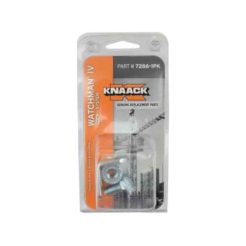 Knaack 7286-1PK Watchman IV Lock Tab System with Bolt Hardware Kit, 1-Pack