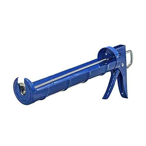 Bon Standard Caulking Gun ? 3:1 Thrust Ratio ? 10 oz. Capacity ? All-Steel Welded Frame, Smooth Rod Cradle, No-Drip Sealant Applicator for Precision Caulking