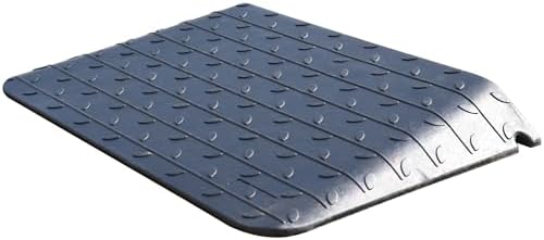 OrangeStar Rubber Threshold Ramp for Doorways, 3" Rise Non-Slip Wheelchair Ramp, 33000lbs Load Capacity, Rubber Curb Ramp for Wheelchair, Scooter