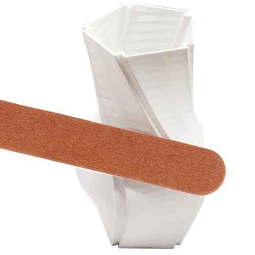 Brown Double Side Sanding bar 17.8x1.9cm polishing bar Sanding bar for Plastic Model Wood Sanding Tools 30PCS