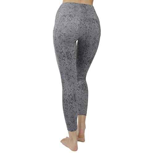 Yogalicious High Waist Ultra Soft 7/8 Ankle Length Leggings with Pockets for Women