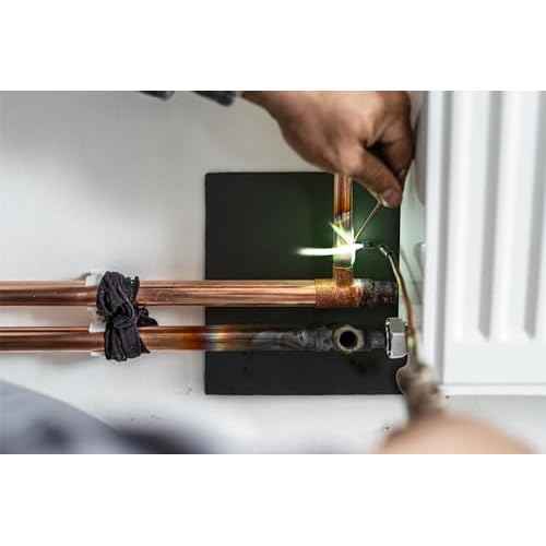 FLASLD Welding Blanket Fireproof Mat Heat Resistant Material Up To 1800¡ÆF Carbon Felt for Grill Stove Pit Soldering Welders Plumbers, 48¡¿72 inch Flame Retardant Fabric Material Carbon Felt for Welders
