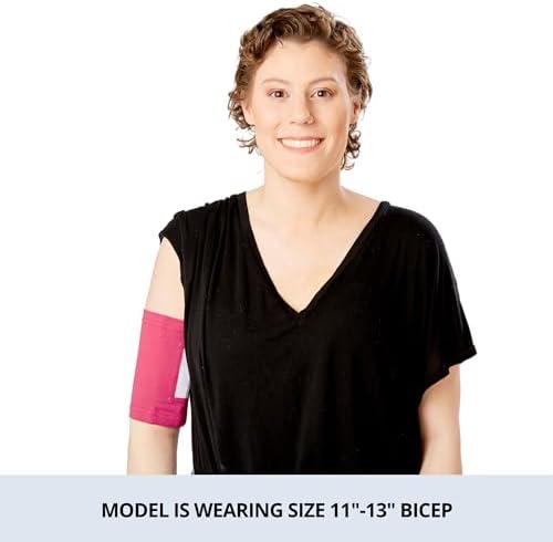 Care+Wear PICC Line Cover – Ultra-Grip PICC Line Sleeve for Upper or Lower Arm with Mesh Viewing Window, Provides Improved Comfort and Security for PICC Line Coverage