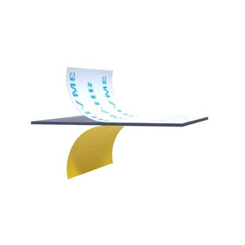 16 Pads Adhesive Double Sided Mounting Tape High Bond Foam Conformable Glue Replacement Kit 1.5 x 3 Inch Rectangular Small Pad Dot Craft Indoor Wall Tile Stick Made with 3M