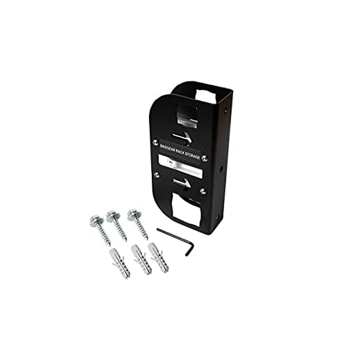 Hitch Mounted Bike Rack Storage |Wall Mount| Storage for Bike Hitch Rack 2" and 1.25 ", Ski and Cargo Garage Organizer