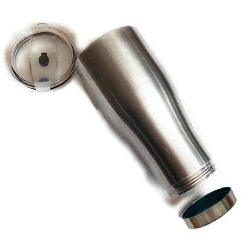 Coffee Mug Diversion Safe by Stash-it for hot/cold drinks with Big Clever Dry Hiding Spot for Cash,Driver's license, Credit Cards, Keys.Bottom Compartment Unscrews to store and hide Your Valuables.