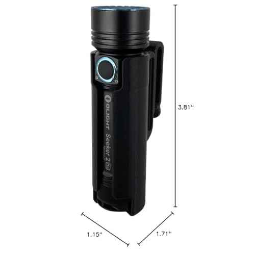 HoldMyGear Holster Compatible with Olight Seeker 2 Pro 3 and 3 Pro (Flashlight not Included)