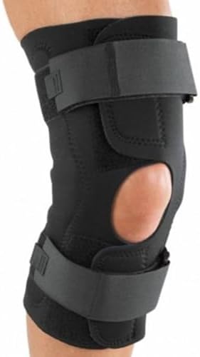 ProCare Reddie Hinged Knee Support Brace: Neoprene Wrap-Around, MCL and LCL Sprains, Large