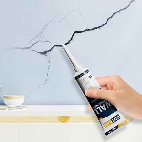 Drywall Repair Kit,2 Pack Wall Mending Agent,Wall Spackle with Scraper, Wall Surface Hole Fill Quick and Easy Solution, white