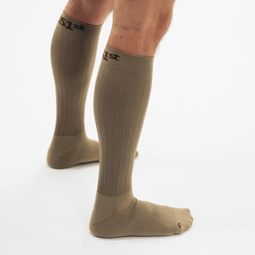 OS1st Wellness Compression Socks for circulation, swelling, deep vein thrombosis and calf cramps | 15-20mmHg