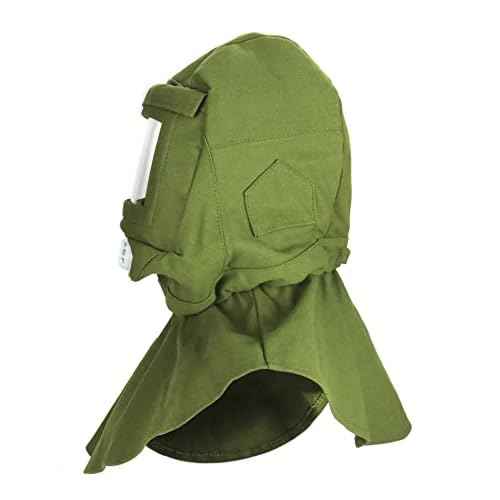 QWORK Sand Blasting Hood Cap, Shawl Cap Sandblasting Mask Anti Dust/Wind Sandblasting Tool Mask