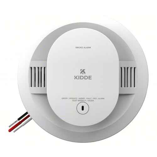 Kidde Smoke Alarm SMACFEX, 120V Hardwired with Battery Backup I4618AC Replacement (21033081)