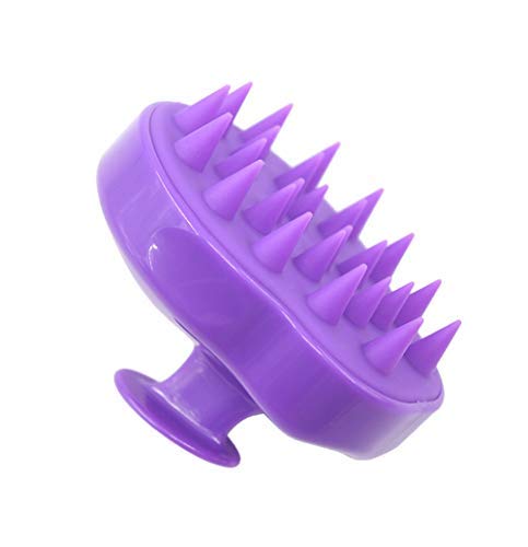 Maxsoft Hair Scalp Massager Shampoo Brush, Scalp Care Brush (Purple)