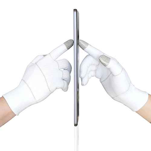 Youneedthat AeroSilver Seamless Touchscreen Gloves ? Eczema Relief, Non-Slip Work Glove Liners, Moisture-Wicking, 10/20 Pack