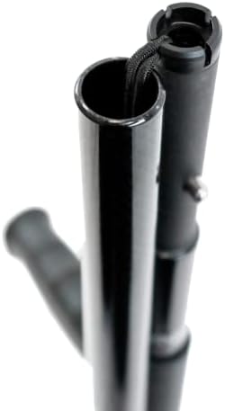 KMINA PRO - Folding Carbon Fiber Crutches (x2 Unit, Open Cuff), Adjustable Forearm Crutches for Adults - Made in Europe