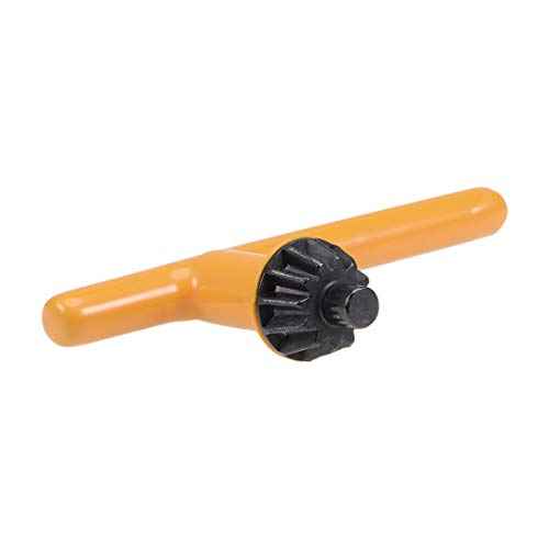 uxcell Chuck Key 6mm Pilot 12 Teeth for 1.5-13mm Drill Chuck Yellow 2pcs