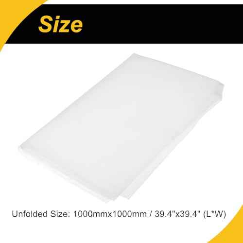 100 Mesh Paint Nylon Mesh Filter Woven Net Sheet Filter Cloth (39"x39")