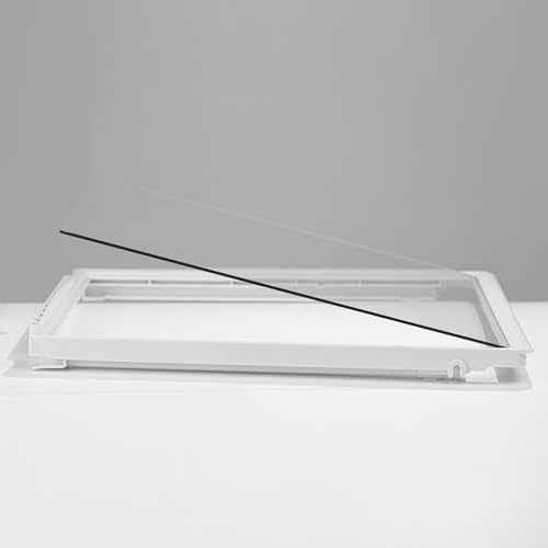 241969501 Refrigerator Shelf Frame With Glass, Refrigerator Drawer Cover for Frigidaire Replacement Shelf With 240443384 Glass (241969501 Refrigerator Shelf Frame With Glass)
