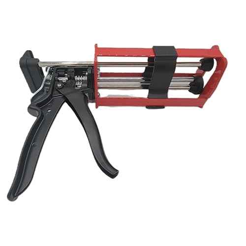 Epoxy Dual Component Manual Applicator, Caulking Double Cartridge Caulk Gun Panel Bond Adhesive Applicator for 200 ml/6.75 fl oz Mix Ratio 1:1 and 2:1 08571 08115 08116