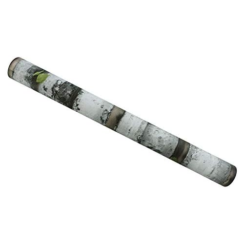 HAOKHOME Forest Wallpaper Peel and Stick Wood Birch Tree Removable Grey/Brown/Green Vinyl Contact Paper Self Adhesive Mural 17.7in x 9.8ft