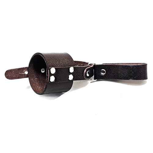 Hand Forged Doctor - Rustic Axe Holder with Belt Loop, Tactical Axe Holster for Belt, MOLLE Compatible, Hatchet Holder, Thick Full Grain Leather, Handmade, Waist Holder for Axes and Tools