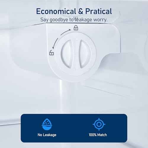 NS-WF26FD9-1/WF26FD9-1 Water Filter, Compatible with Insignia¢ç NS-RFD26SS9, NS-RFD21CISS0, NS-RFD21CXSS0, NS-RFD26CXSS0 French Door Refrigerator Models (2 Pack)