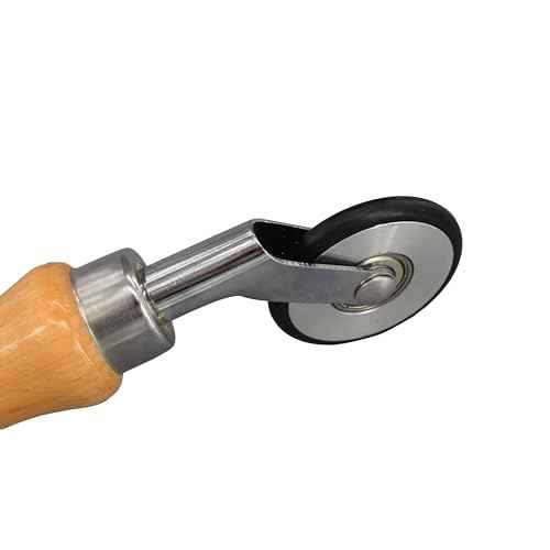 ZY889 8mm Rubber Wrapping Roller | Rubber Brayer Roller | 8mm Wrapping Roller | Rubber Roller Tool | Handheld Wrapping Roller | Rubber Application Roller