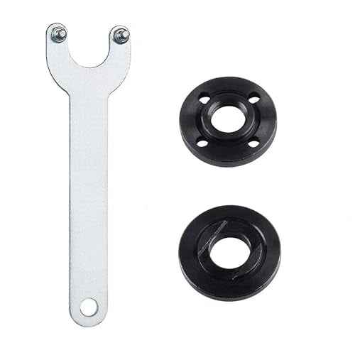 2 pcs spanner for angle grinder 224399-1 Compatible with Dewalt Ryobi Milwaukee Makita 193465-4 224399-1 224568-4£¬with 1 pcs Spanner Compatible with Angle Grinder Flange Nuts 5/8"-11