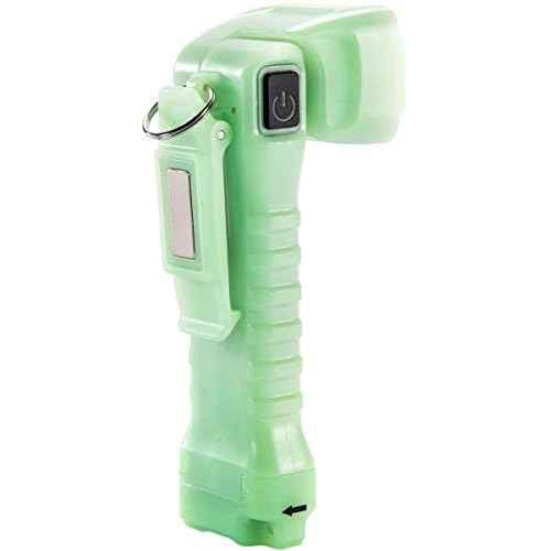 Pelican 3410 Right Angle LED Flashlight with Magnetic Clip (Photo Luminescent Body)