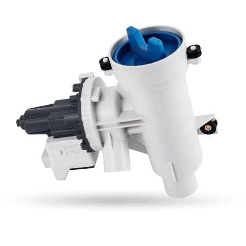 GFW550SSN2WW GFW550SSN0WW Washer Drain Pump and Filter Assembly Fit for GE GFW850SPN0RS GFW550SSN1WW GFW850SPN2RS GFW850SPN5RS GFW650SPN1SN GFW550SSN5WW GFW850SSN1WW GFW850SSN0WW Front-Loading Washers