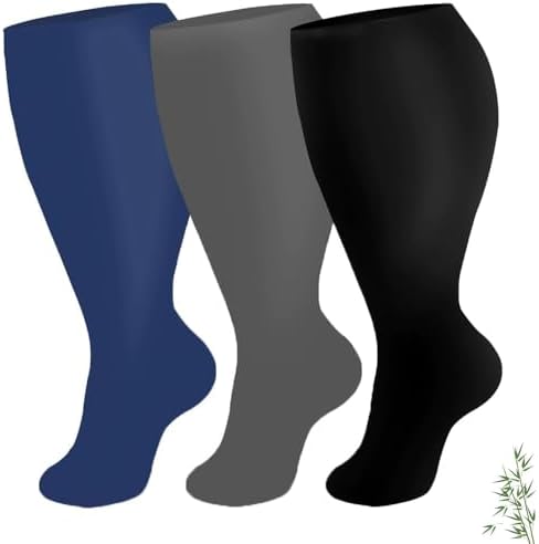 Everstride Compression Socks Women Plus Size, 2025 Compression Socks for Women Wide Calf, Everstride Socks
