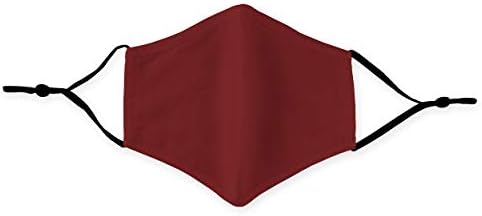 WEDDINGSTAR 3-Ply Kid's Washable Cloth Face Mask Reusable and Adjustable with Filter Pocket
