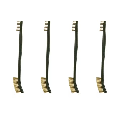 Brass Wire Brush, 5 Pcs Samll Brass Wire Brush, Mini Wire Brass Brushes for Cleaning