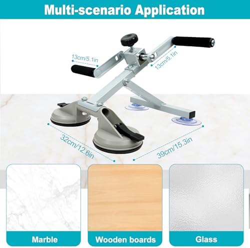 Arm Bike for Physical Therapy, Hand Arm Bike for Physical Therapy Table Top, Hand Cycle Exerciser Pedal for Seniors Upper Body, Portable Home/Office Stroke Rehab Equipment for Arm Shoulder Wrist ﻿