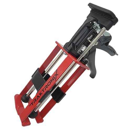 Epoxy Dual Component Manual Applicator, Caulking Double Cartridge Caulk Gun Panel Bond Adhesive Applicator for 200 ml/6.75 fl oz Mix Ratio 1:1 and 2:1 08571 08115 08116