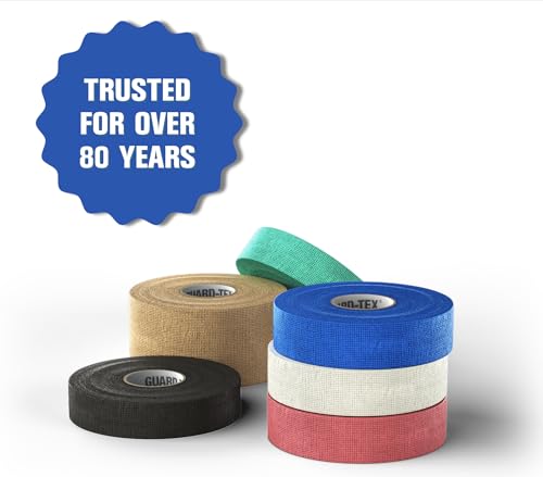 Guard-Tex® Beige Finger Tape 3/4 inch - Self-Adhesive No Residue - 16 Rolls - 90ft Per Roll - 1440ft Total
