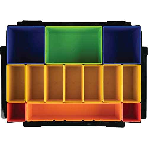 Makita P-83652 MAKPAC Interlocking Case Insert Tray with Colored Compartments and Foam Lid
