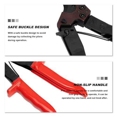 Ratchet Cable Cutter - Heavy Duty Aluminum Copper Ratchet Wire Cutter for Cutting Electrical Wire up to 240mm©÷/600MCM Cutter Pliers