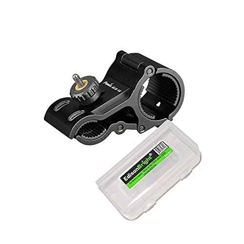 EdisonBright Fenix ALG-18 Barrel Mount for Flashlight BBX3 Battery Carry case