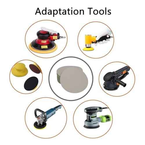 30Pcs 5 Inch 3000 Grit Non-Porous Wet and Dry Hook and Loop Sanding Discs for Random Orbital Sander and Electric Sander Sandpaper