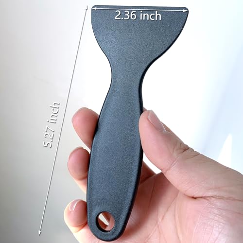 4 Pack Razor Blade Scraper Tool, Multi-Purpose Glass Scraper with 20 PCS Metal & Plastic Blades, Durable Cleaning Scraper for Windows, Stickers, Paint, Cooktops, and Adhesive Removal