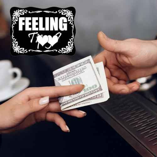 3x4inch Tipping Sticker Tipping Greatly Appreciated Tipping Me Baby Feeling Tipping Change Can Be Scary Your Waiter Waitresses Bumper Stickers for Party Store Bar Coffee Restaurant Car Laptop 8pcs