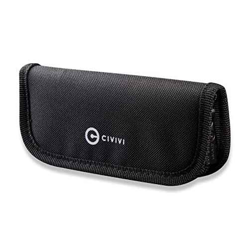CIVIVI Nylon Utility Knife Pouch - for Carrying Folding Pocket Knives and Accessories - Includes A Polishing Cloth And Stickers C-01