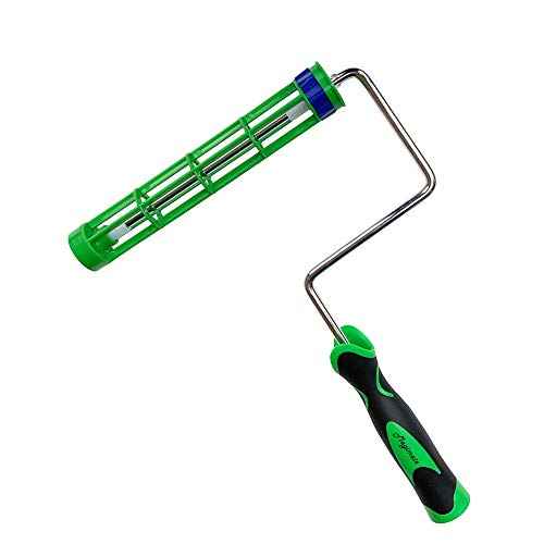 Paint Roller Frame for General Core Roller Covers, 9-inch Non-Slip Roller Frame, Soft Grip Threaded Roller Handle