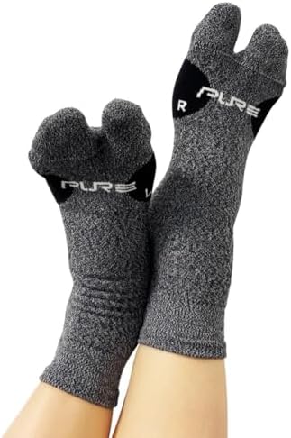 Bunion Relief Sock - Ankle Length Tailors Bunion Corrector Socks for Men Women Split Toe Design