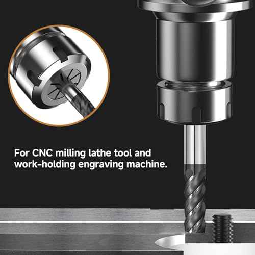15pcs ER20 Collet Set 1mm-13mm Metric Collets, Steel ER20 Spring Collet Set for CNC Milling Lathe Tool Workholding Engraving Machine